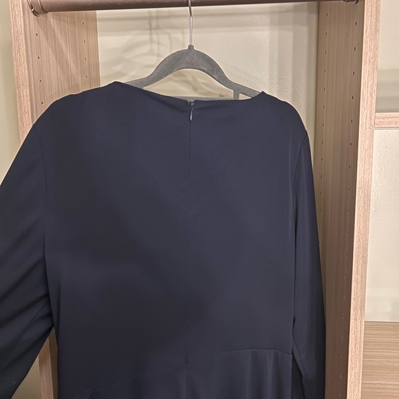 Ralph Lauren Deep Blue Long Sleeve Dress - Picture 4 of 8
